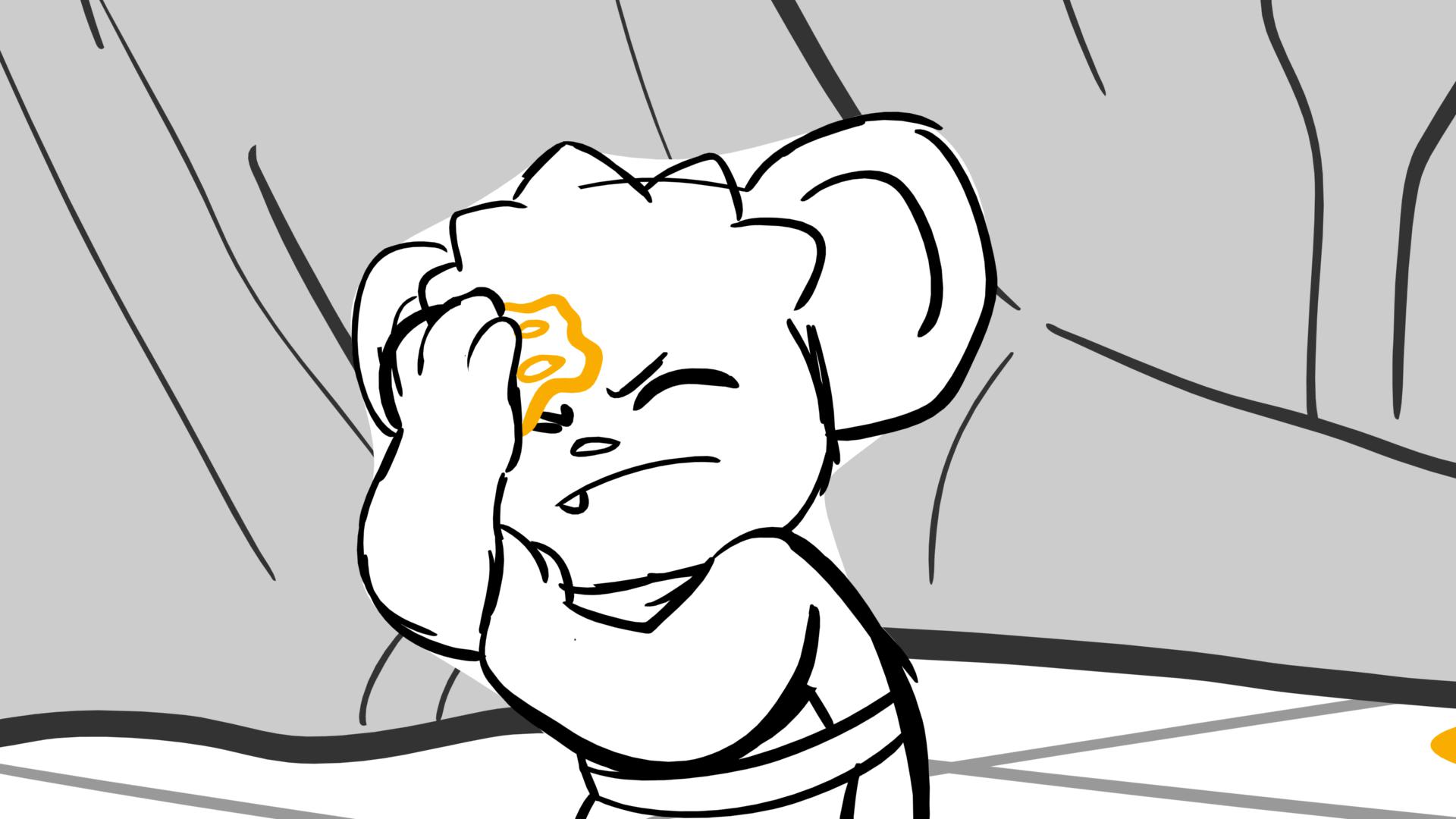 Fun with Nubs — Ep. 112, lámina 023, storyboard by Melissa Ballesteros